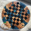 Handmade Olive Wood Resin Chessboard: Modern Epoxy Chess Set