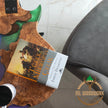 Personalized Olive Wood Resin Guitar Stand: Modern Sofa End Table
