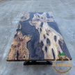 Handmade Olive Wood Epoxy Resin Dining Table: Modern River Table