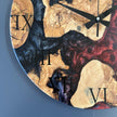 Epoxy Resin and Olive Wood Wall Clock | Wall Clock Modern | Kitchen Wall Clock | Unique Handmade Modern Wall Clock