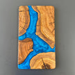 Personalized Olive Wood Epoxy Charcuterie Board – Handmade Resin Serving Board