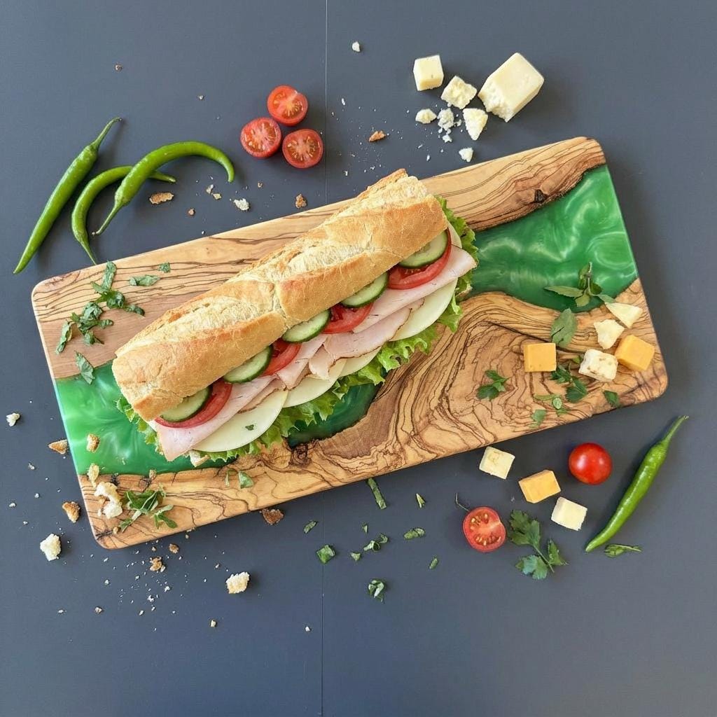 Personalized Olive Wood Charcuterie Board, Custom Serving & Cheese Plate, Engraved Kitchen Board