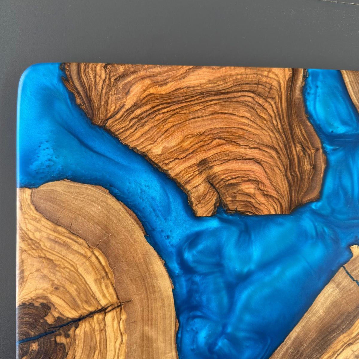 Personalized Olive Wood Charcuterie Board, Custom Serving & Cheese Board, Engraved Kitchen Board