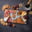 Artisan Olive Wood Serving Board with Epoxy Resin | Handmade Grazing Board | Wooden Cheese Platter | Luxury Kitchen Gift | Rustic Home Decor