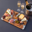 Handmade Olive Wood Charcuterie Board with Epoxy Resin | Rustic Cheese Plate | Wooden Serving Tray | Housewarming Gift | Wedding Gift